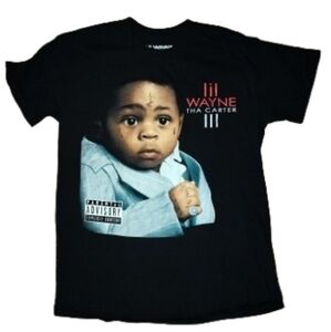 Lil Wayne Shirt The Carter 3 Medium 100% Cotton